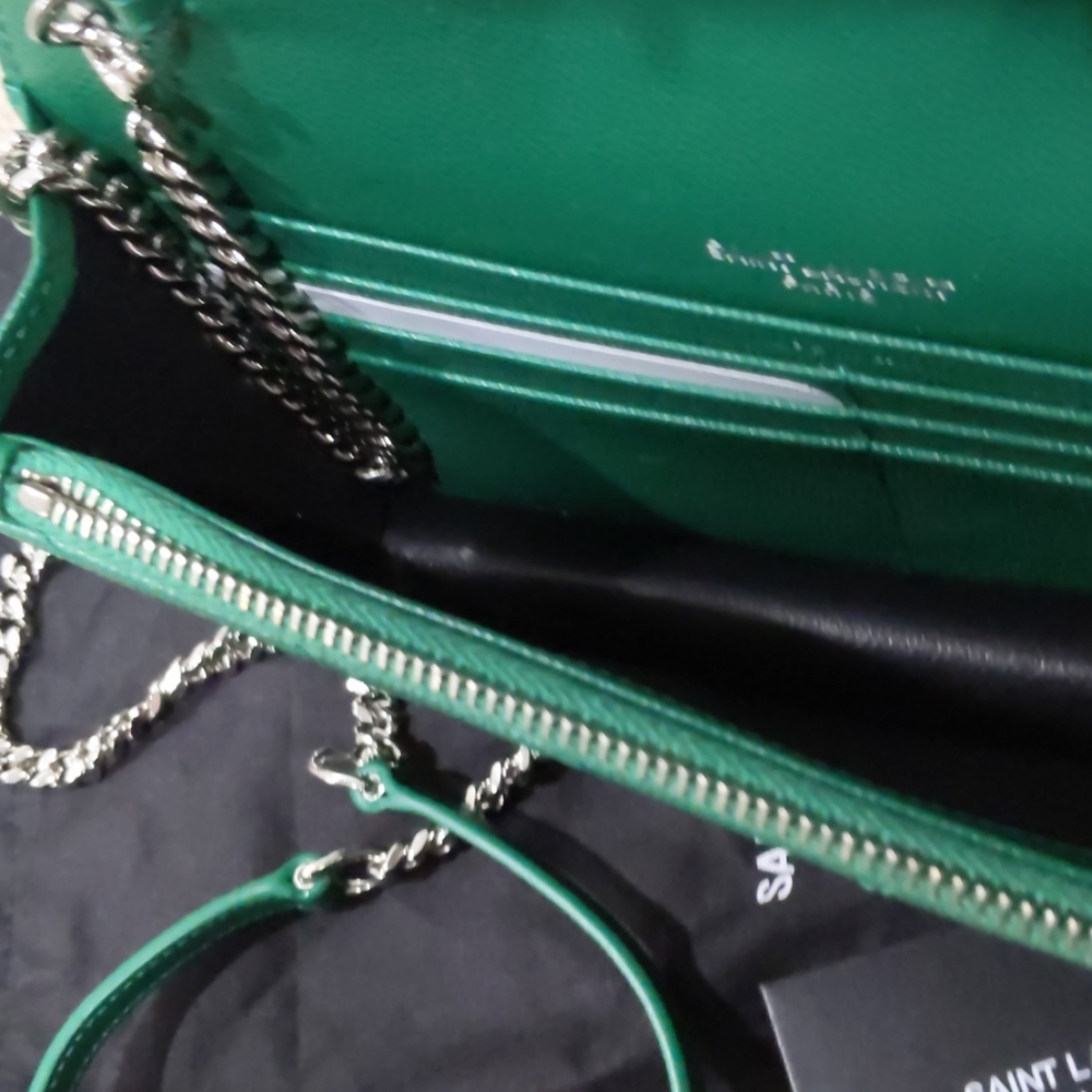 Brand New Saint Laurent Chain Wallet Monogram - Picture 7 of 7